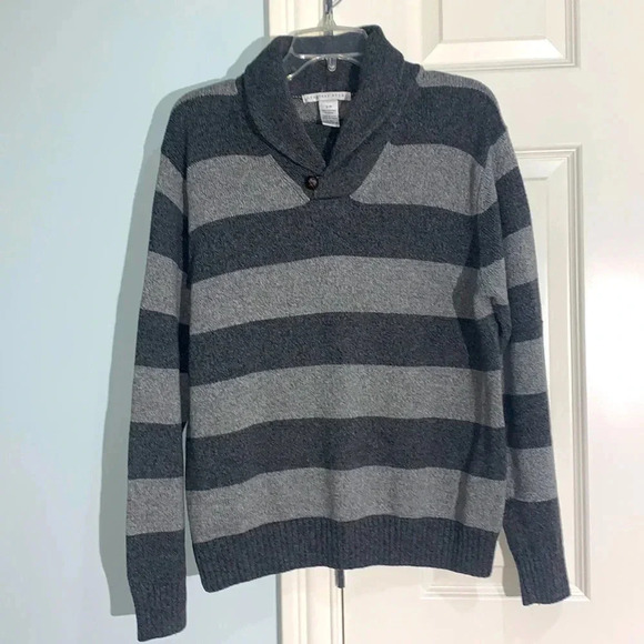 Geoffrey Beene  Long Sleeve Shawl Collar Sweater size SP - Picture 1 of 4